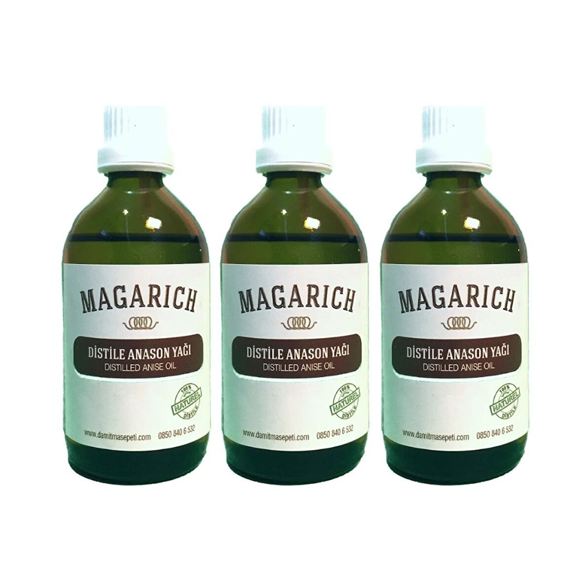 Magarich Distile Anason Yağı 100 ML x 3 ADET