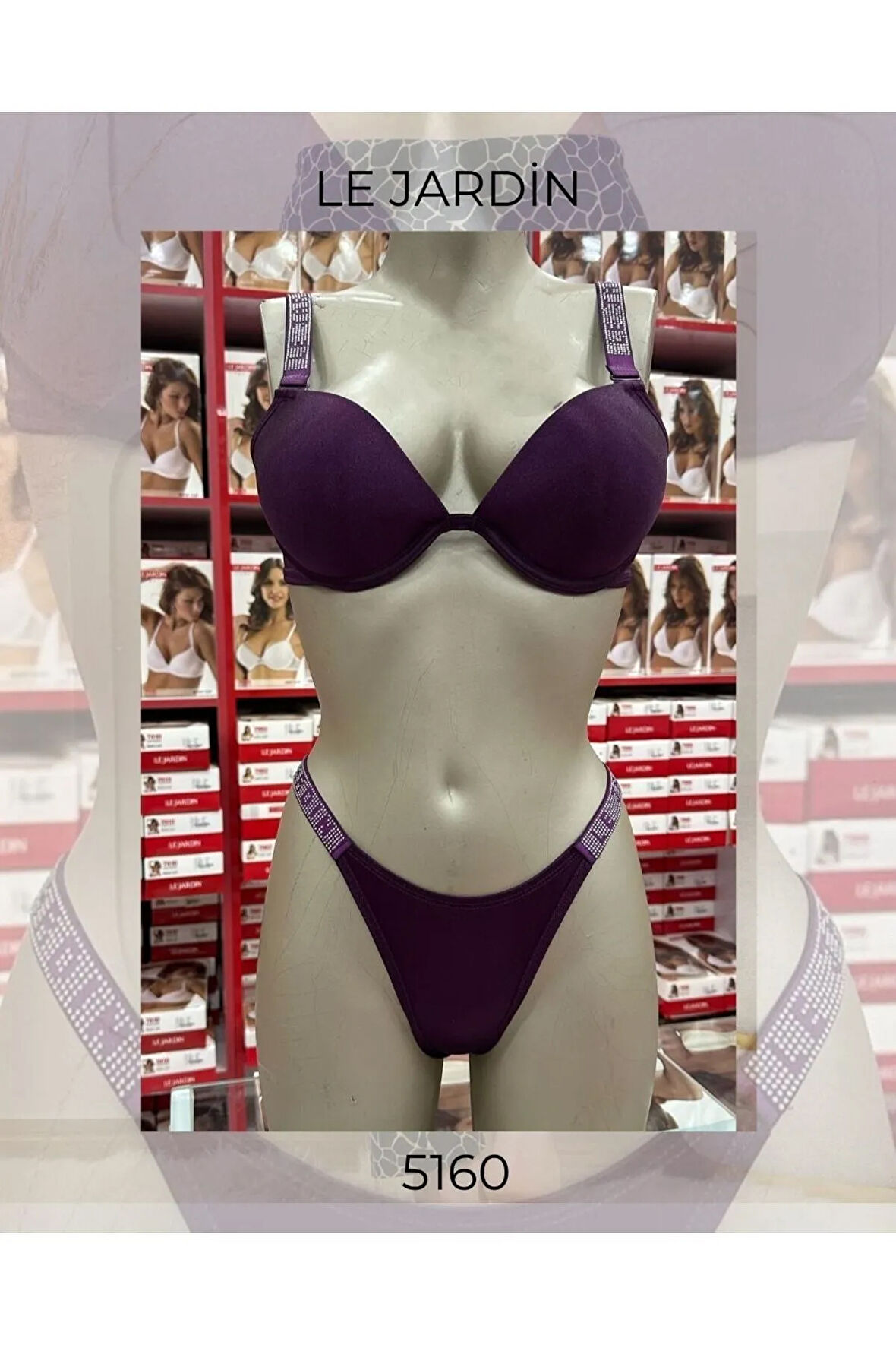 LE JARDİN ASKILI PUSH-UP SÜTYEN TAKIM LE JARDİN 5160