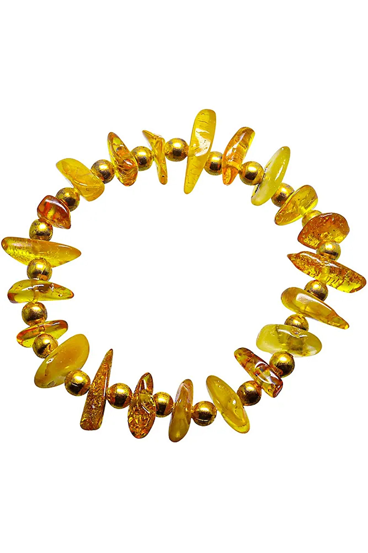 Sertifikalı Mat Doğal Damla Kehribar Bebek Diş Bileklik