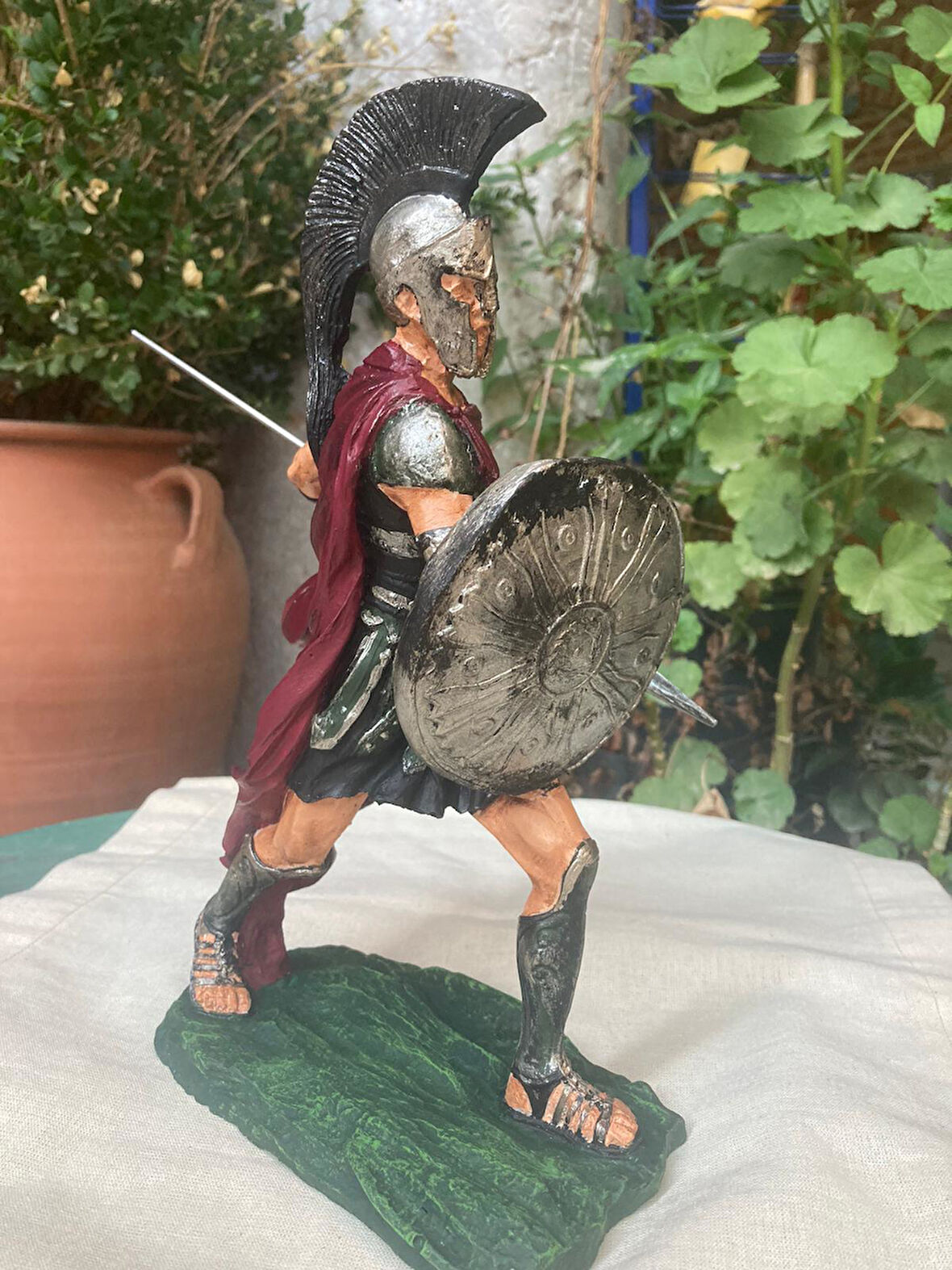 Achilles Savaşçı Biblo - Efsanevi Kahraman Heykeli