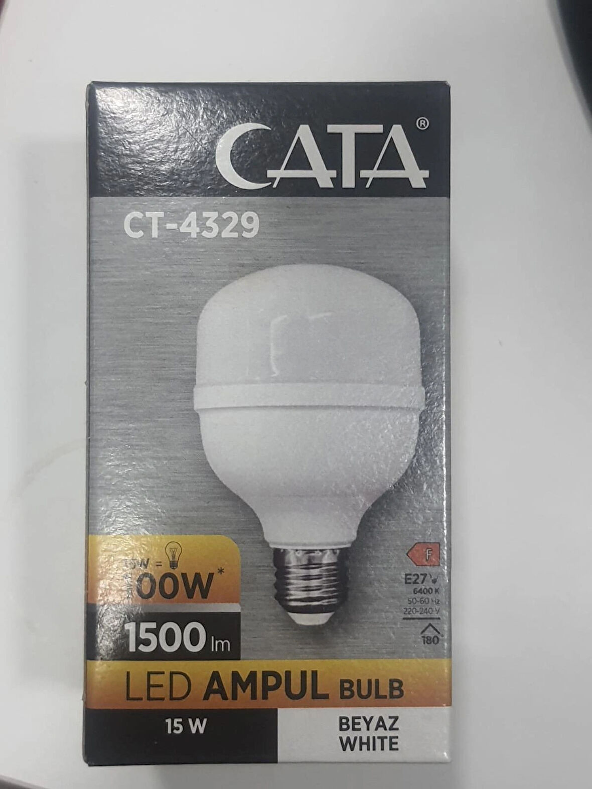CATA 15W TORCH LED AMPUL 1500Lm-6400K BEYAZ IŞIK