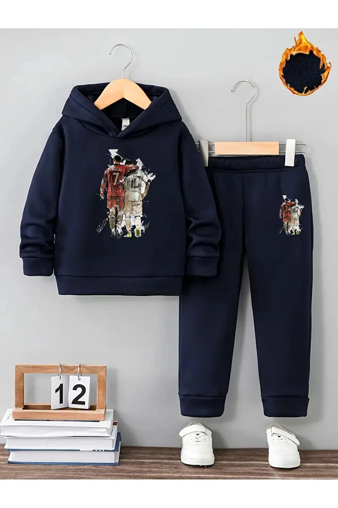 Kışlık Erkek Çocuk Eşofman Takımı 5 6 7 8 9 10 11 12 Yaş Futbol