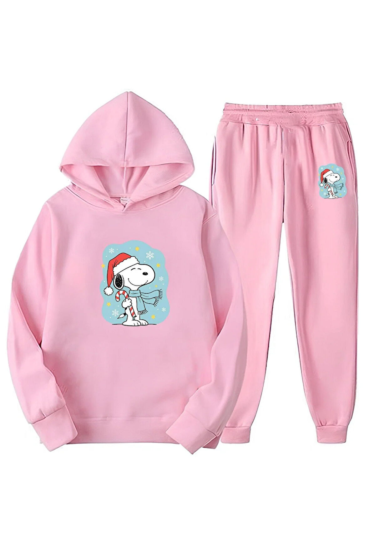 Kışlık Kız Erkek Çocuk Eşofman TakımıSnoopy 5 6 7 8 9 10 11 12 yaş