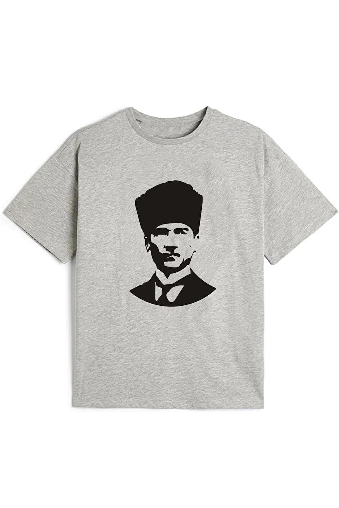 Tekli ve 3lü Pamuk Kız Erkek Çocuk Atatürk Baskılı Tshirt Tişört 5 6 7 8 9 10 11 12 13 14 yaş