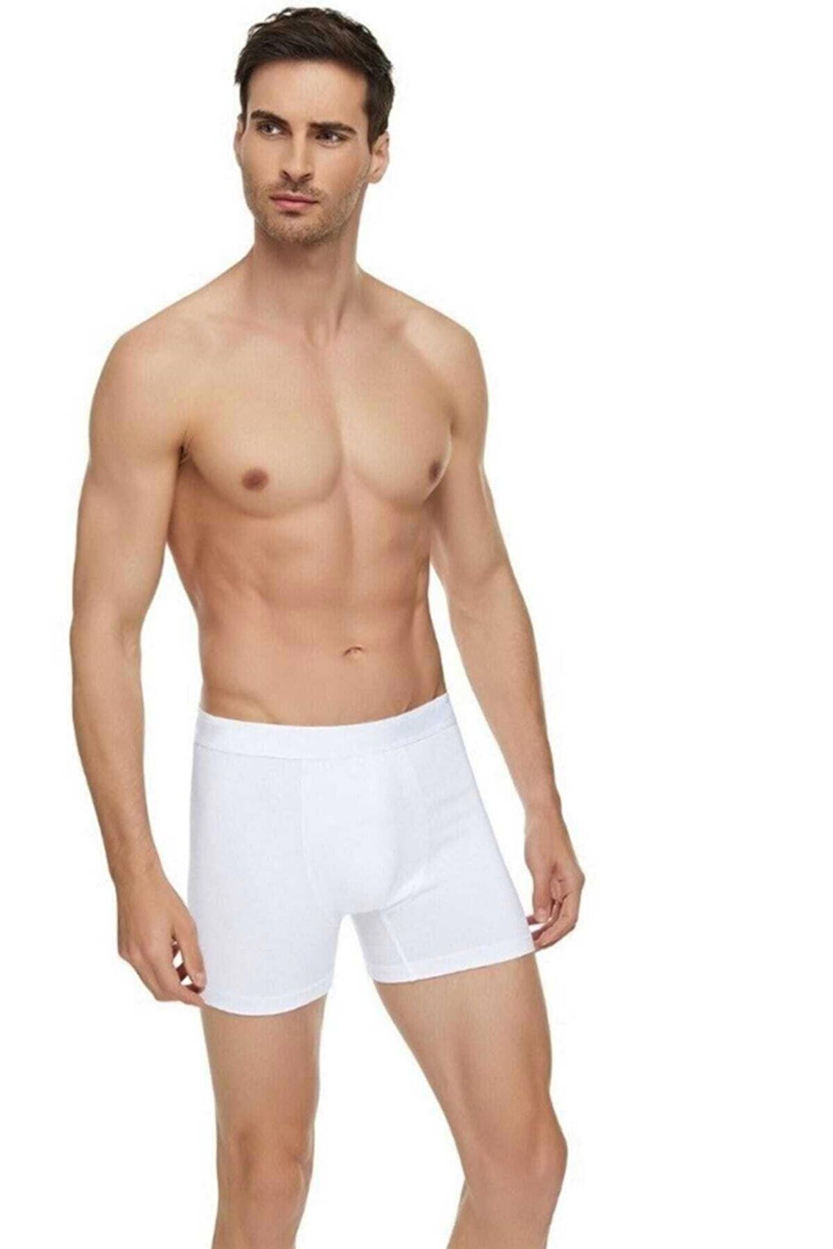 Tutku Elit 1251 3 Adet Siyah Modal Elastan Erkek Boxer