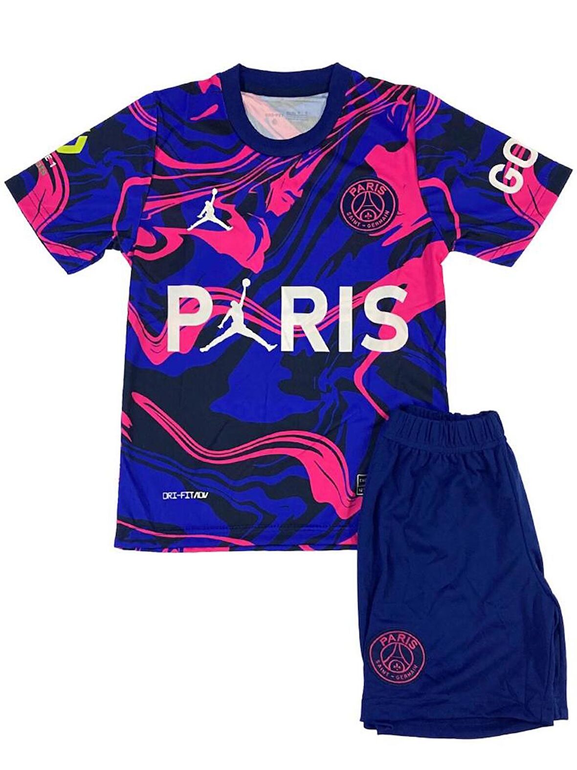 Çocuk PSG Mbappe Konsept Özel Seri Forma Ve Şort Takımı
