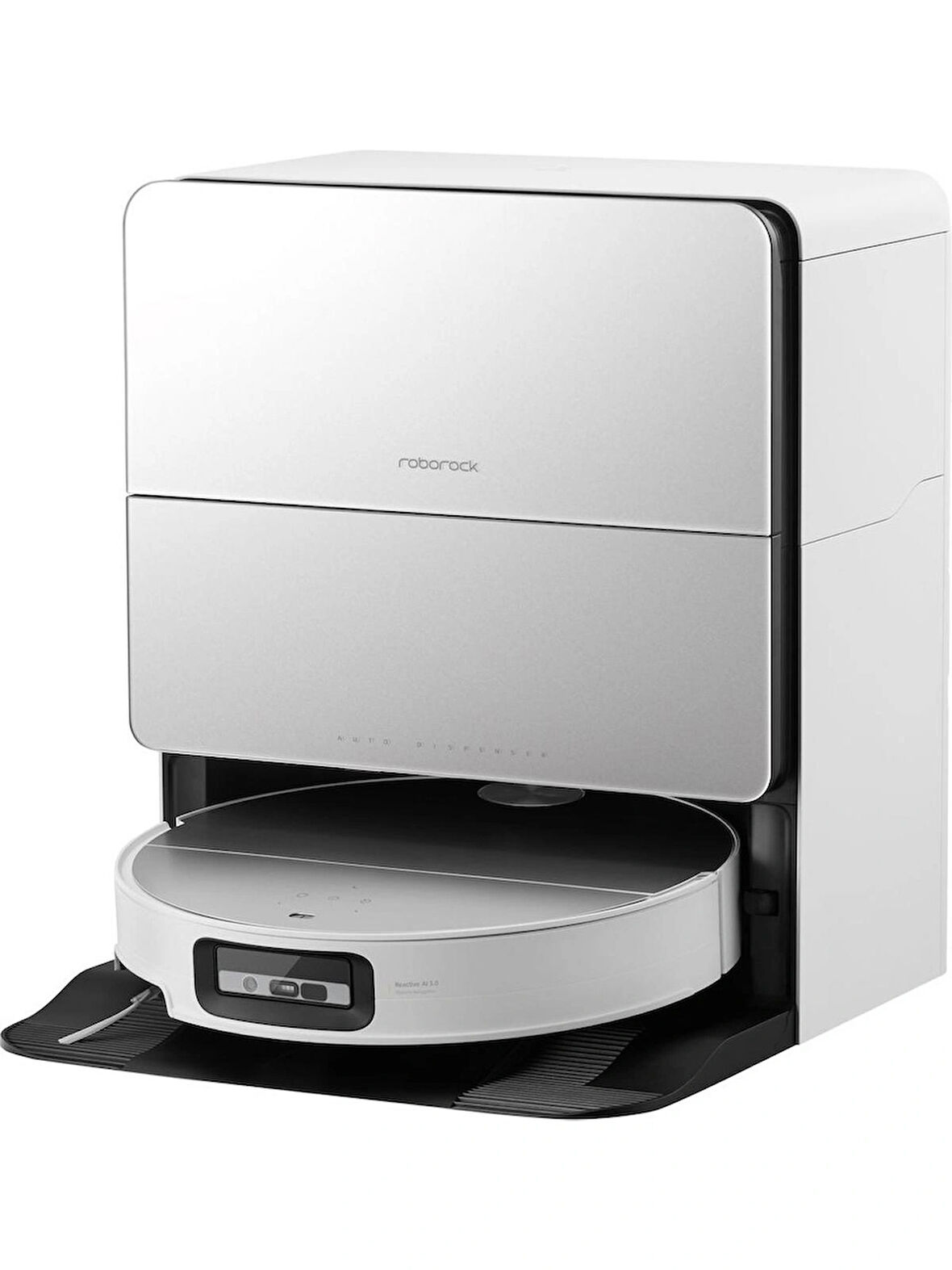 Roborock Saros 10 Çöp İstasyonlu Beyaz Akıllı Robot Süpürge