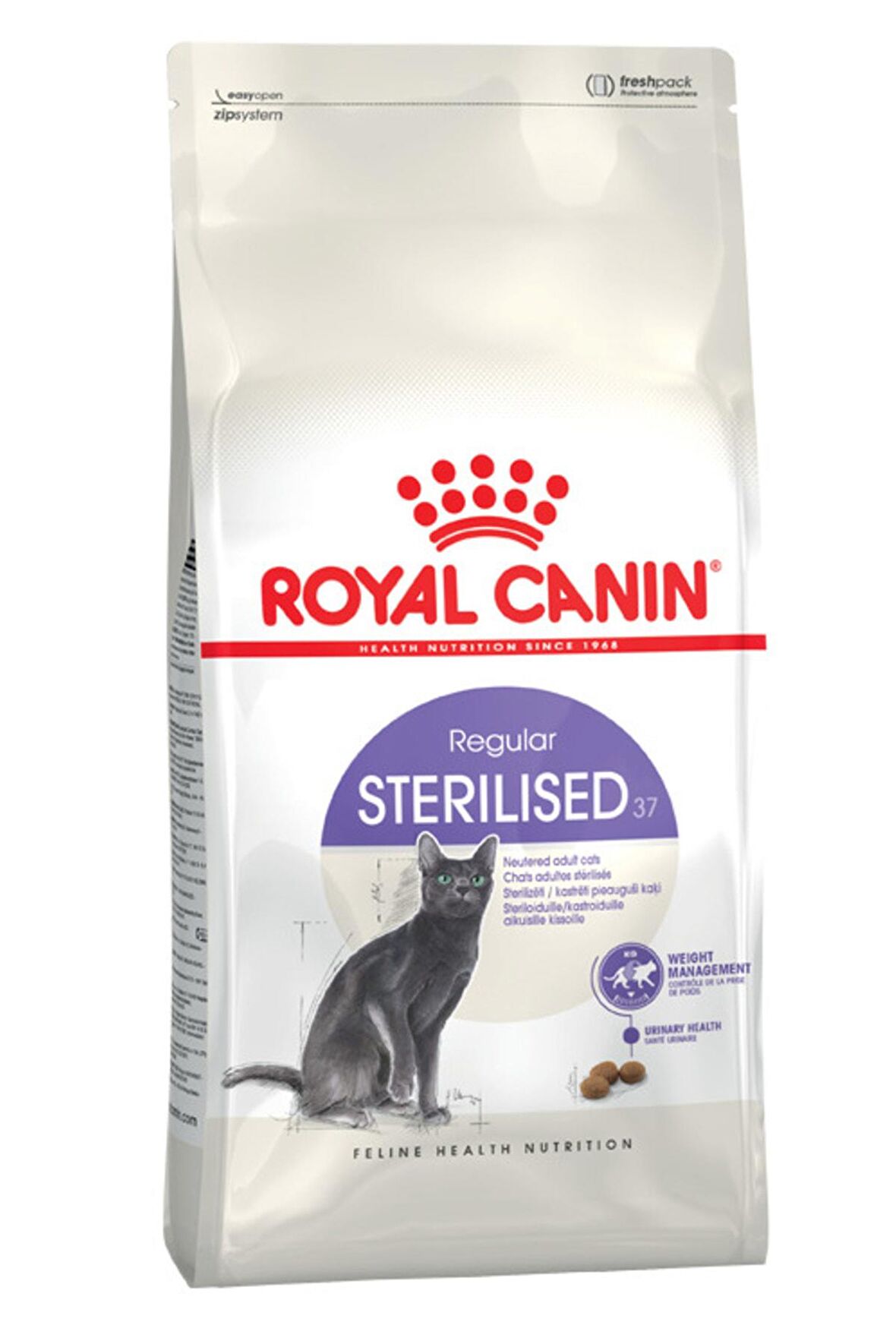 Sterilised 37 Kısırlaştırılmış Kedi Maması 10 Kg