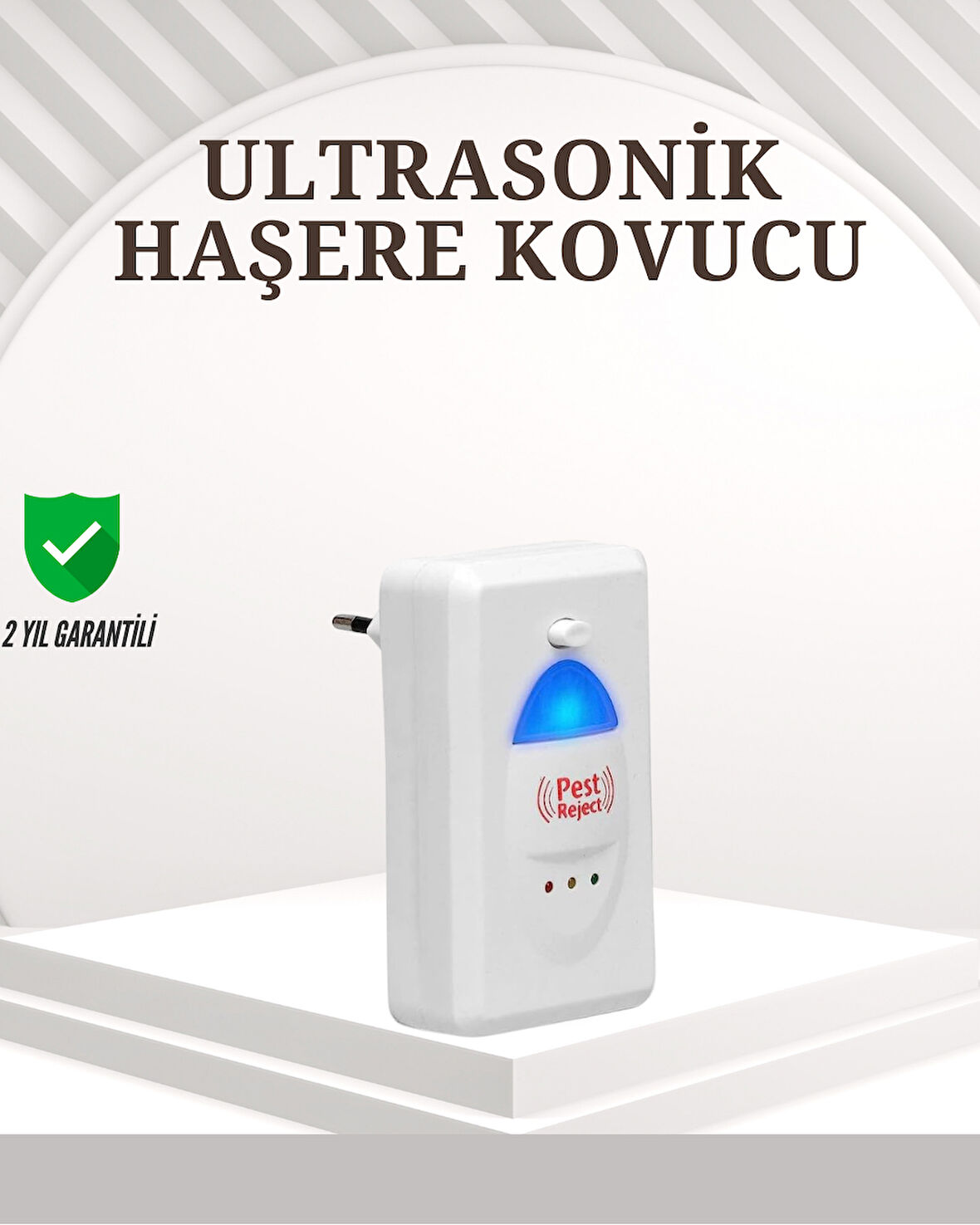 Ultrasonik Teknolojili Elektronik Haşere Kovucu