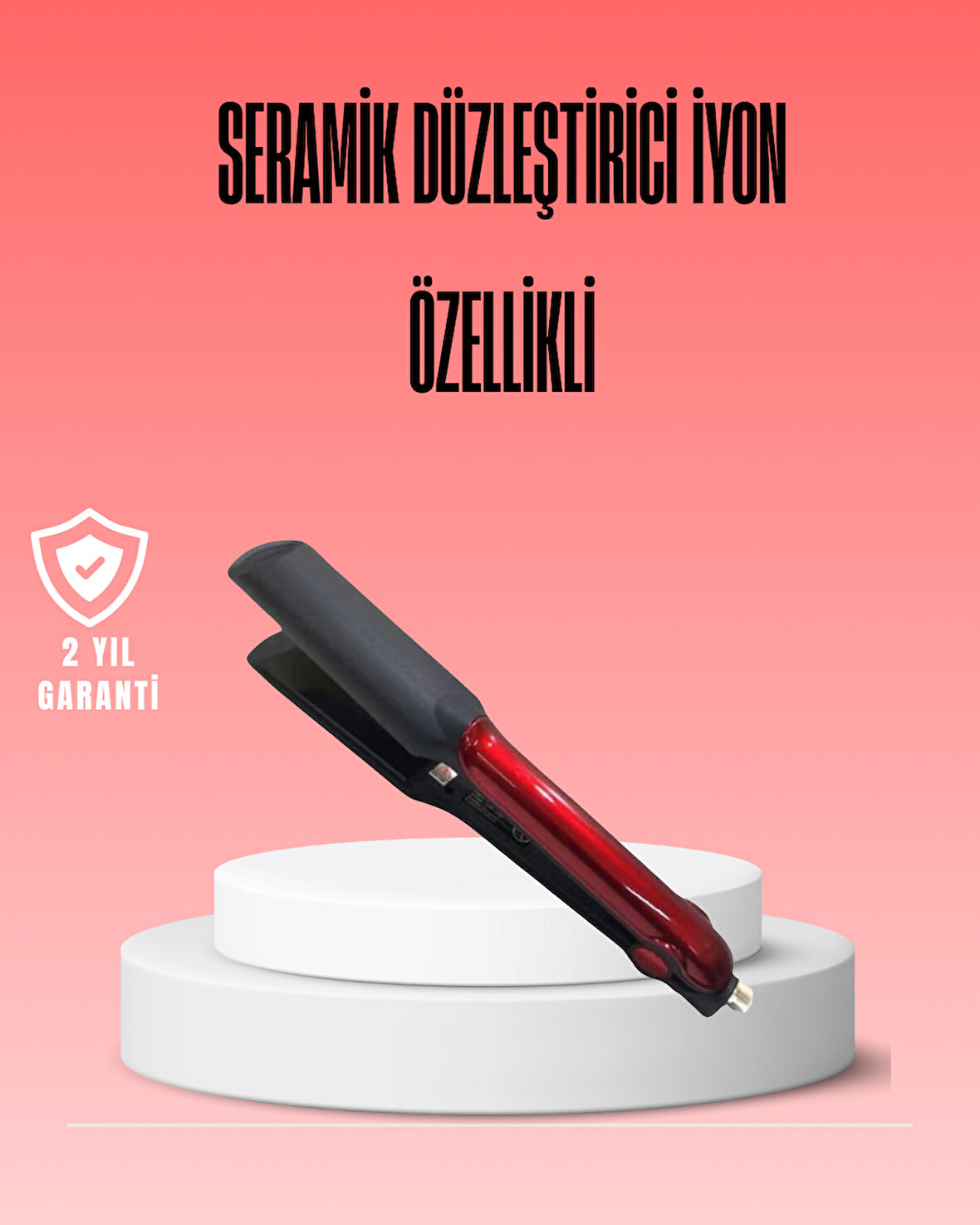 Iyon Teknolojili Düzleştirici – Düzleştirici ve Dalga Yapma Özellikli