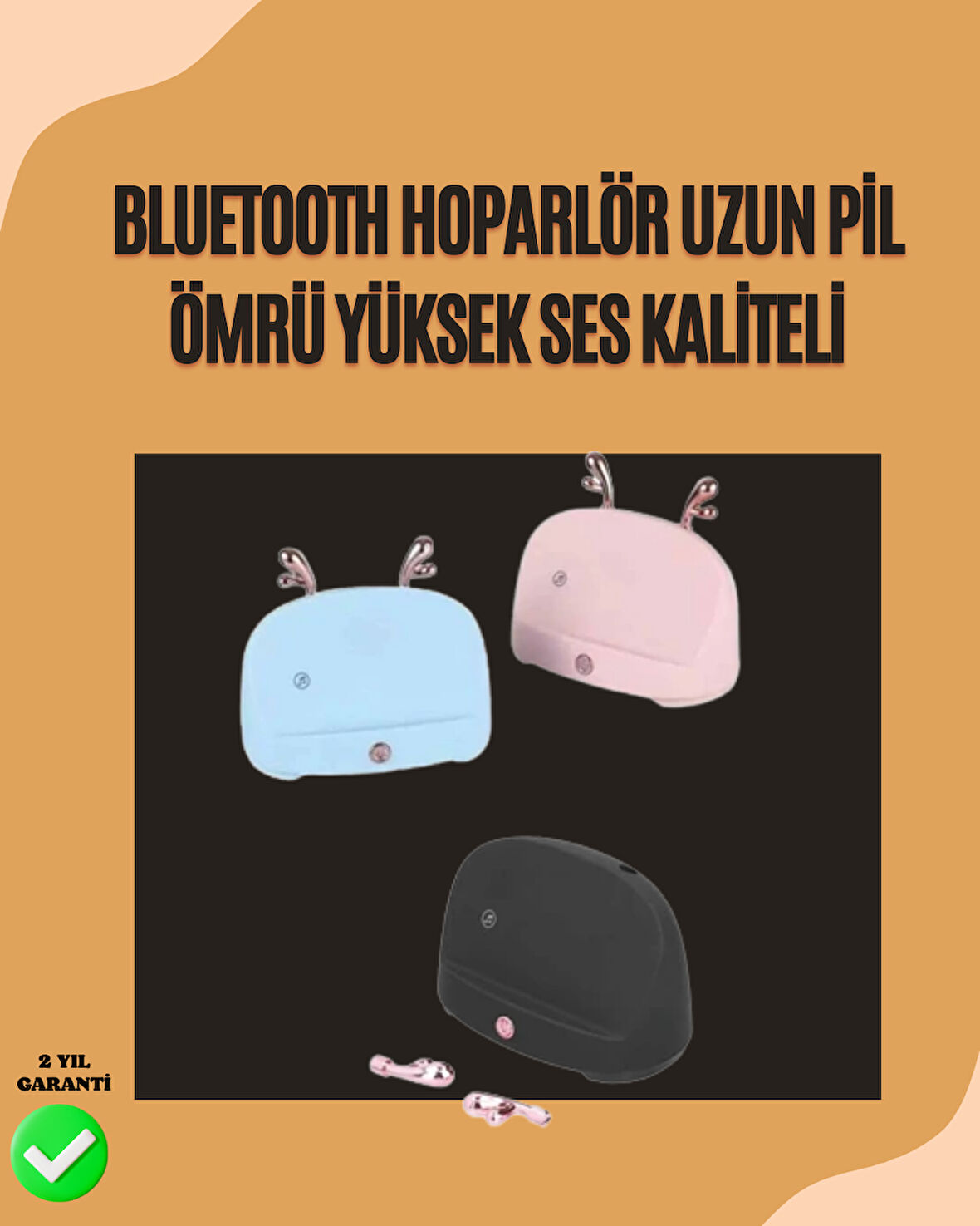 Kablosuz Telefon Tutucu ve Bluetooth Hoparlör – Pratik ve Şık Ses Çözümü