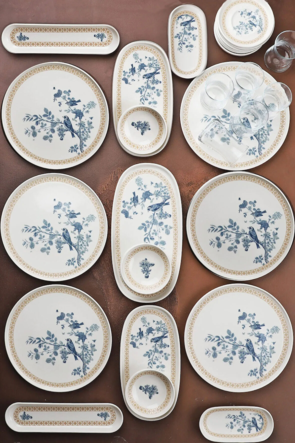 Orion 29 Parça Porselen Kahvaltı Takımı 6 Kişilik Kahvaltılık Takımı