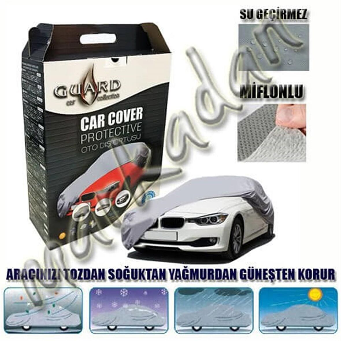 Guard Audi A4 Branda 1994-2001 4 Mevsim Miflonlu