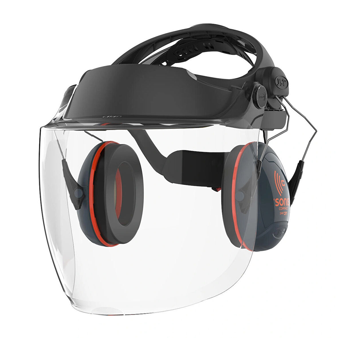 JSP EVOGuard® C2 Endüstriyel Yüz Koruma Sistemi + Kulak koruma