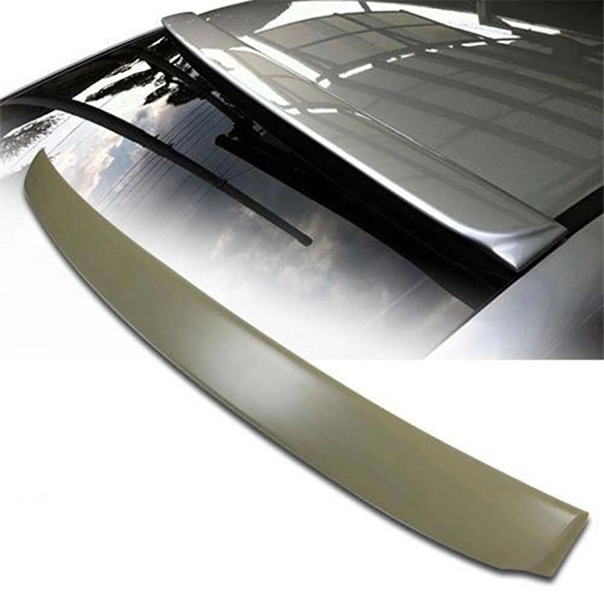 HONDA CIVIC FB7 (2012-2015) ARKA CAM ÜSTÜ SPOİLER PARLAK SİYAH BOYALI