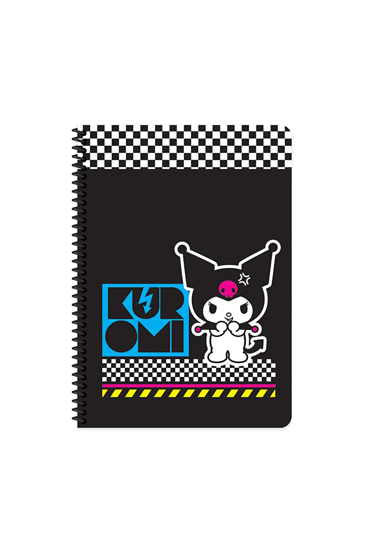 Keskin Color Kuromi Kareli Defter | 16,5 x 22,5 cm | Spiralli – 80 Yaprak