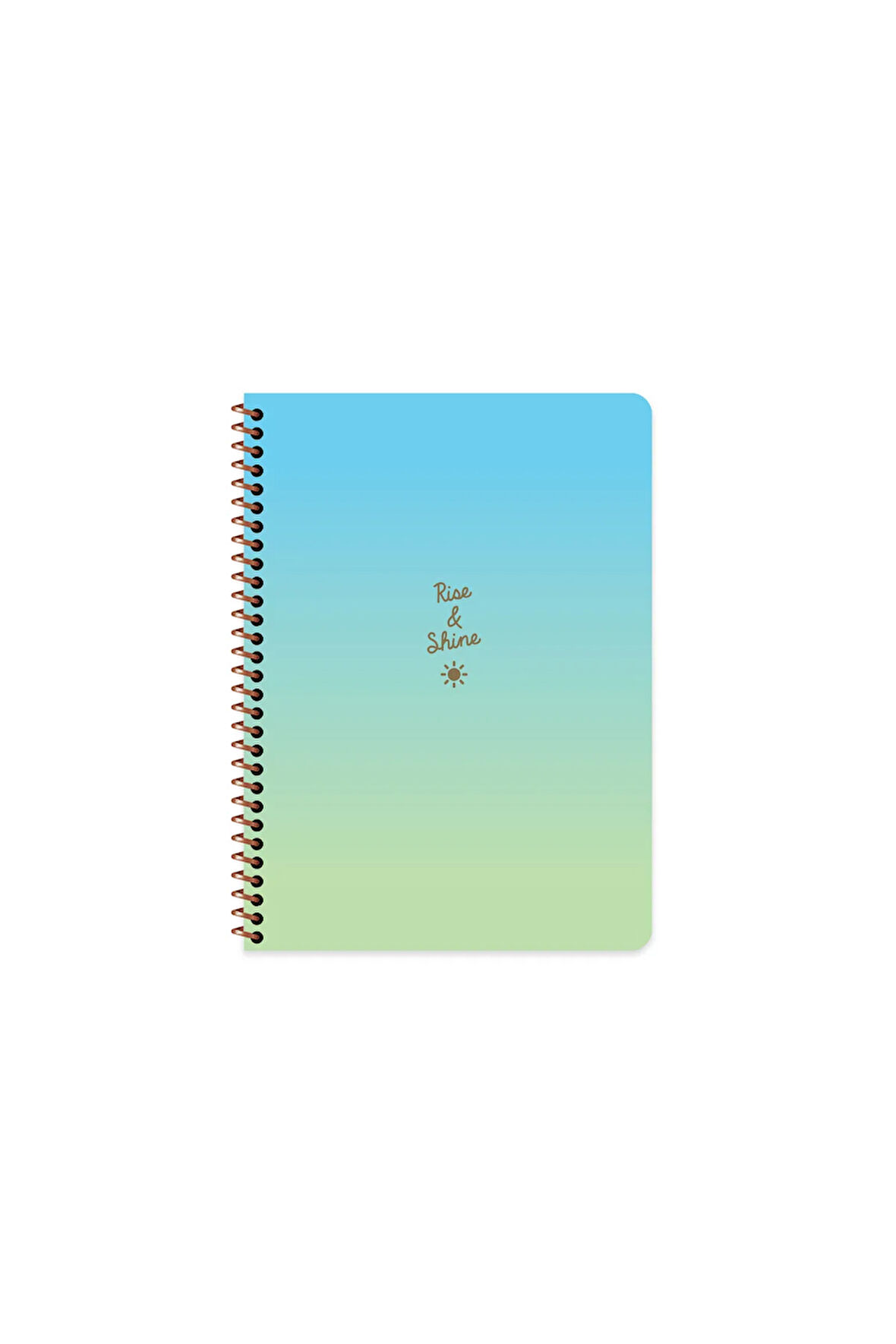 Keskin Color Peritozu Çizgili Stickerli Defter | 16,5 x 22,5 cm | Spiralli – 80 Yaprak