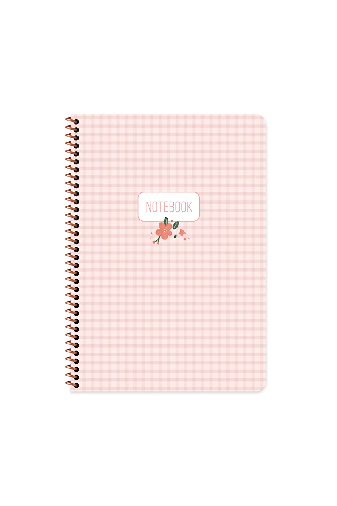 Keskin Color A4 Çizgili Stickerli Spiralli Pötikare Defter | 80 Yaprak