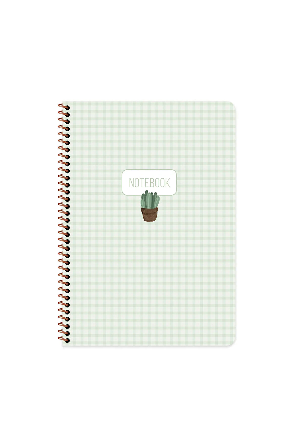 Keskin Color A4 Çizgili Stickerli Spiralli Pötikare Defter | 80 Yaprak