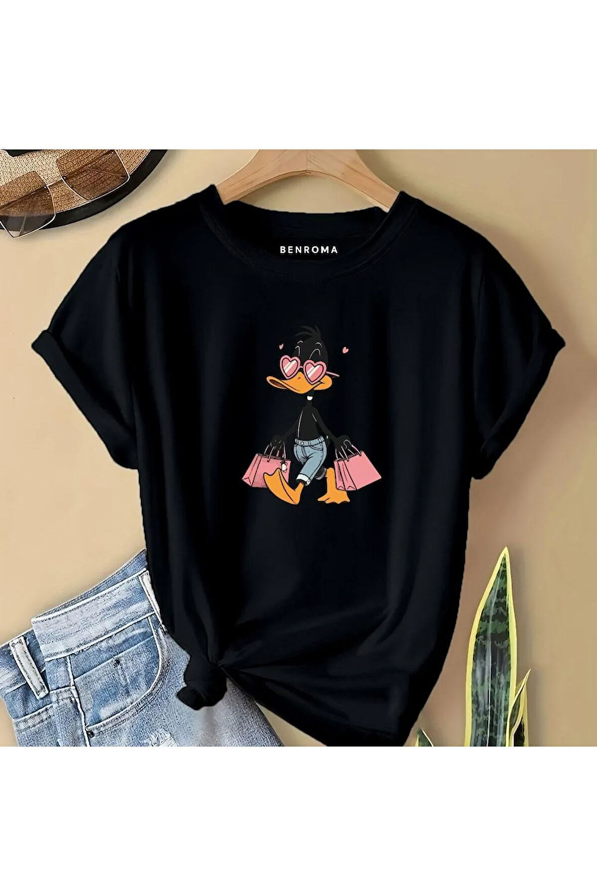 ÖRDEK BASKILI  ÇOCUK TİŞÖRT