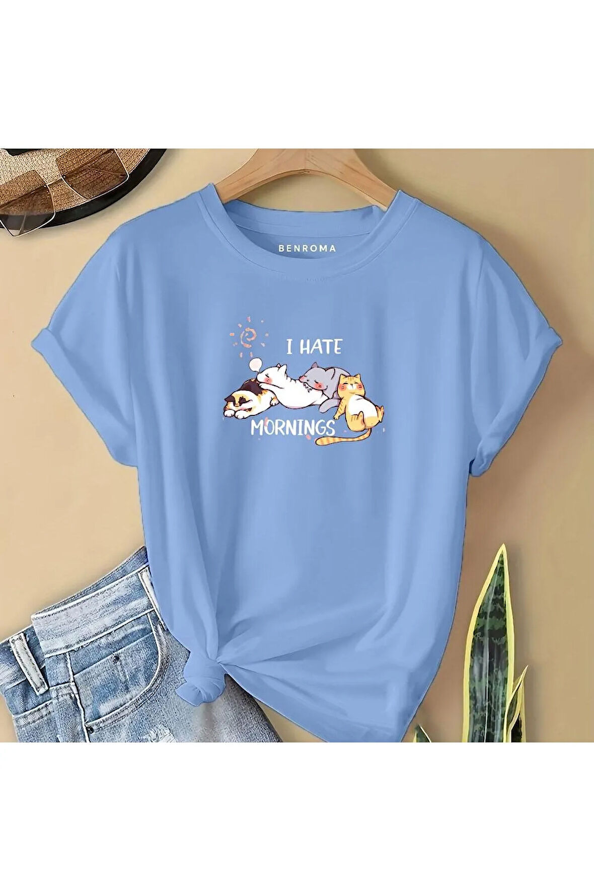 I HAVE CAT BASKILI  ÇOCUK TİŞÖRT