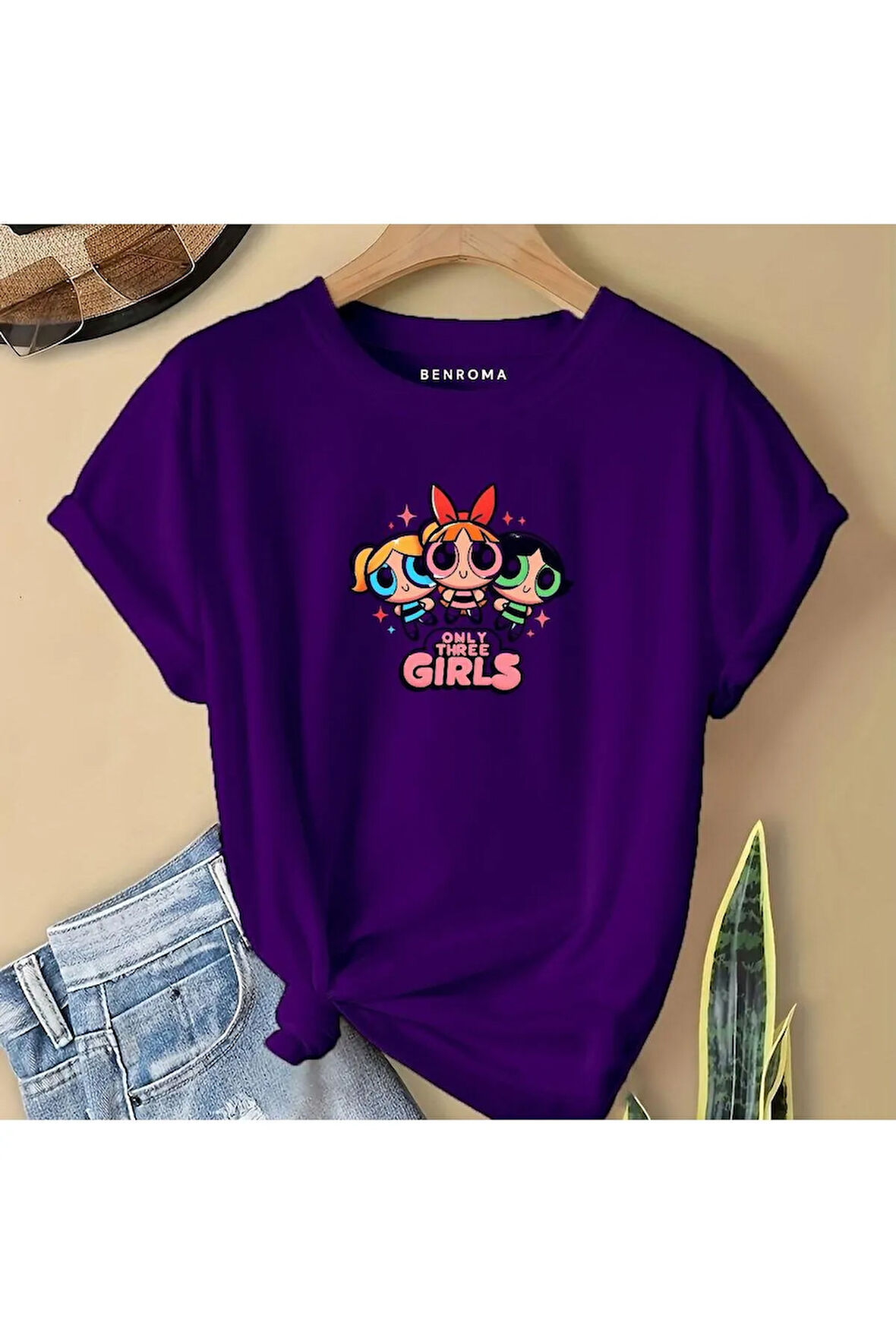 GIRLS BASKILI  ÇOCUK TİŞÖRT