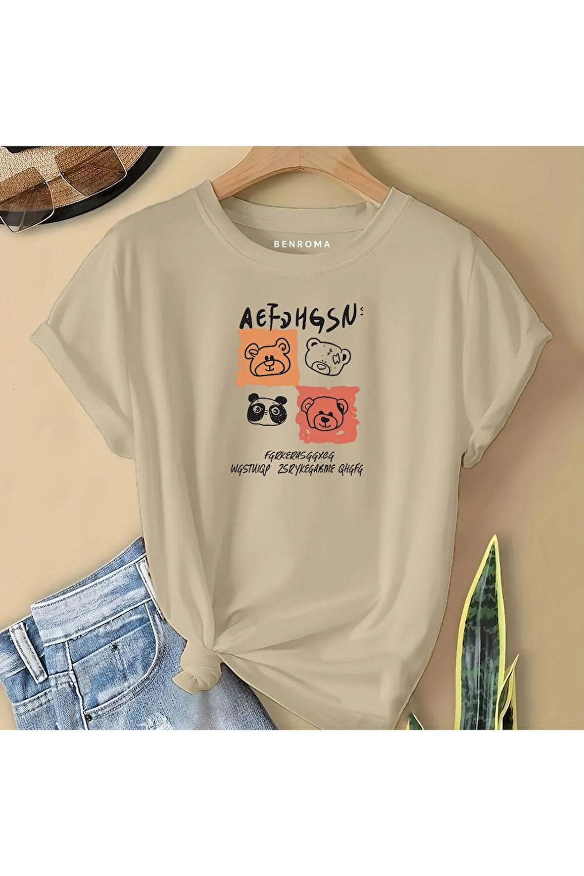 AYICIK BASKILI  ÇOCUK TİŞÖRT