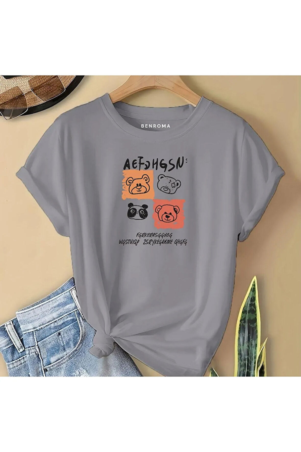 AYICIK BASKILI  ÇOCUK TİŞÖRT