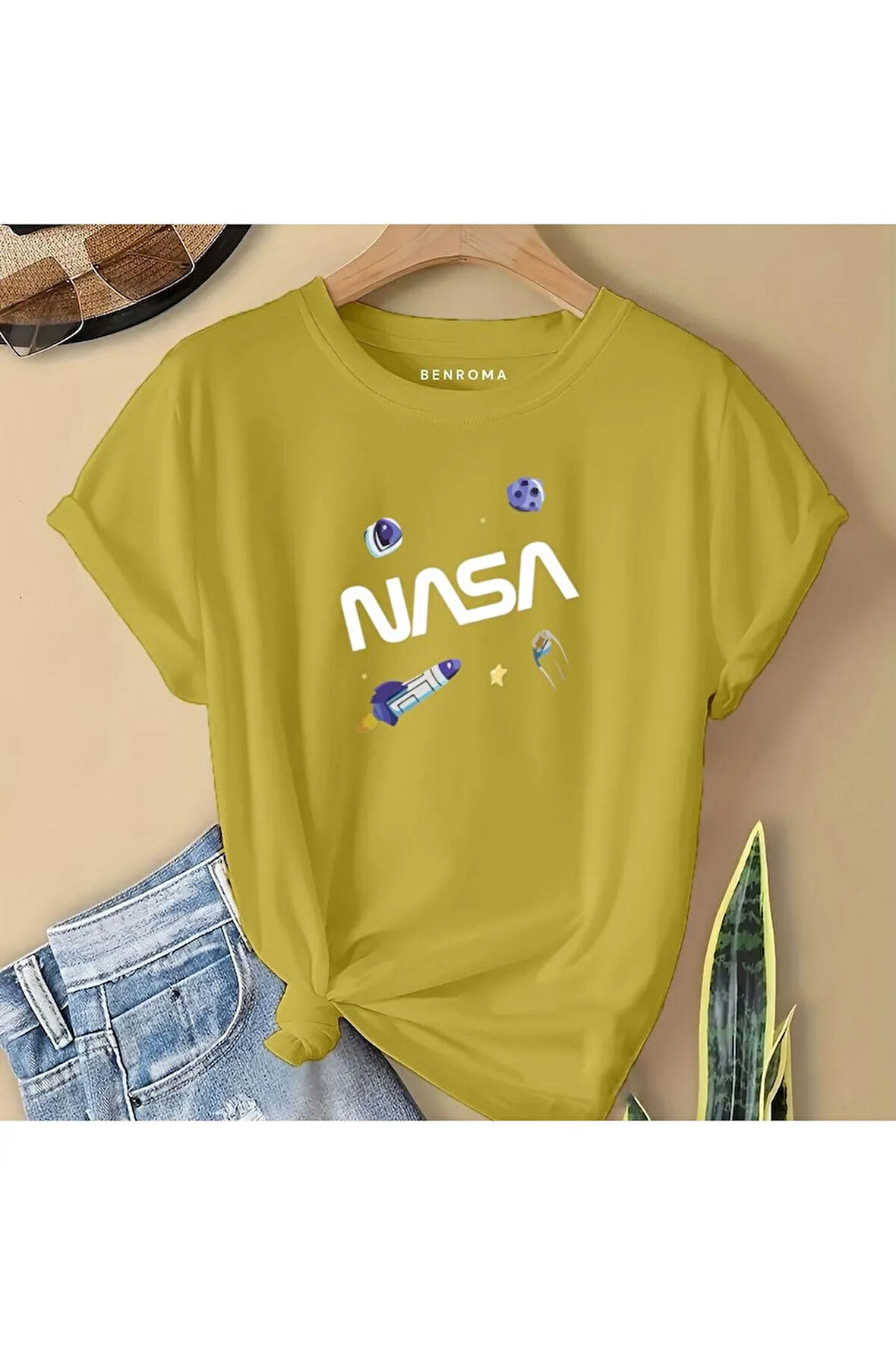 NASA BASKILI  ÇOCUK TİŞÖRT