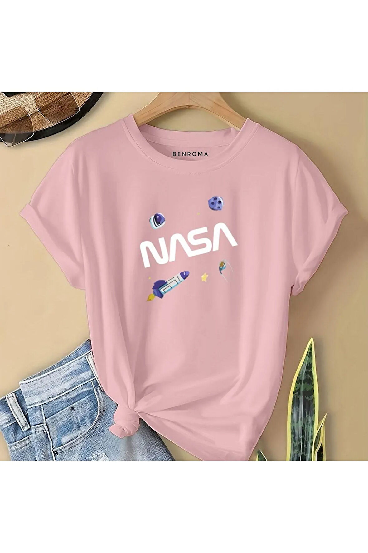 NASA BASKILI  ÇOCUK TİŞÖRT