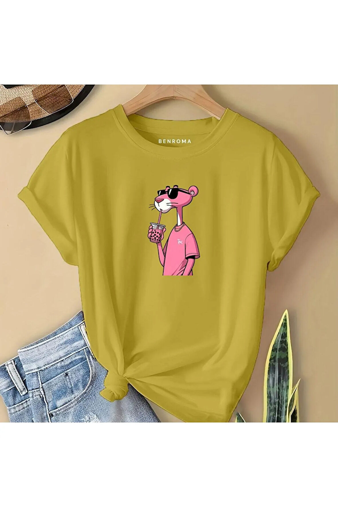 PANTER BASKILI  ÇOCUK TİŞÖRT