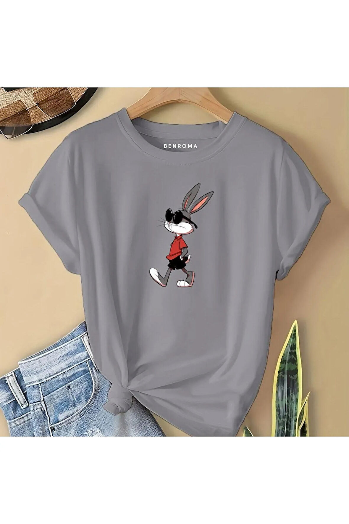 TAVŞAN KARAKTER BASKILI  ÇOCUK TİŞÖRT