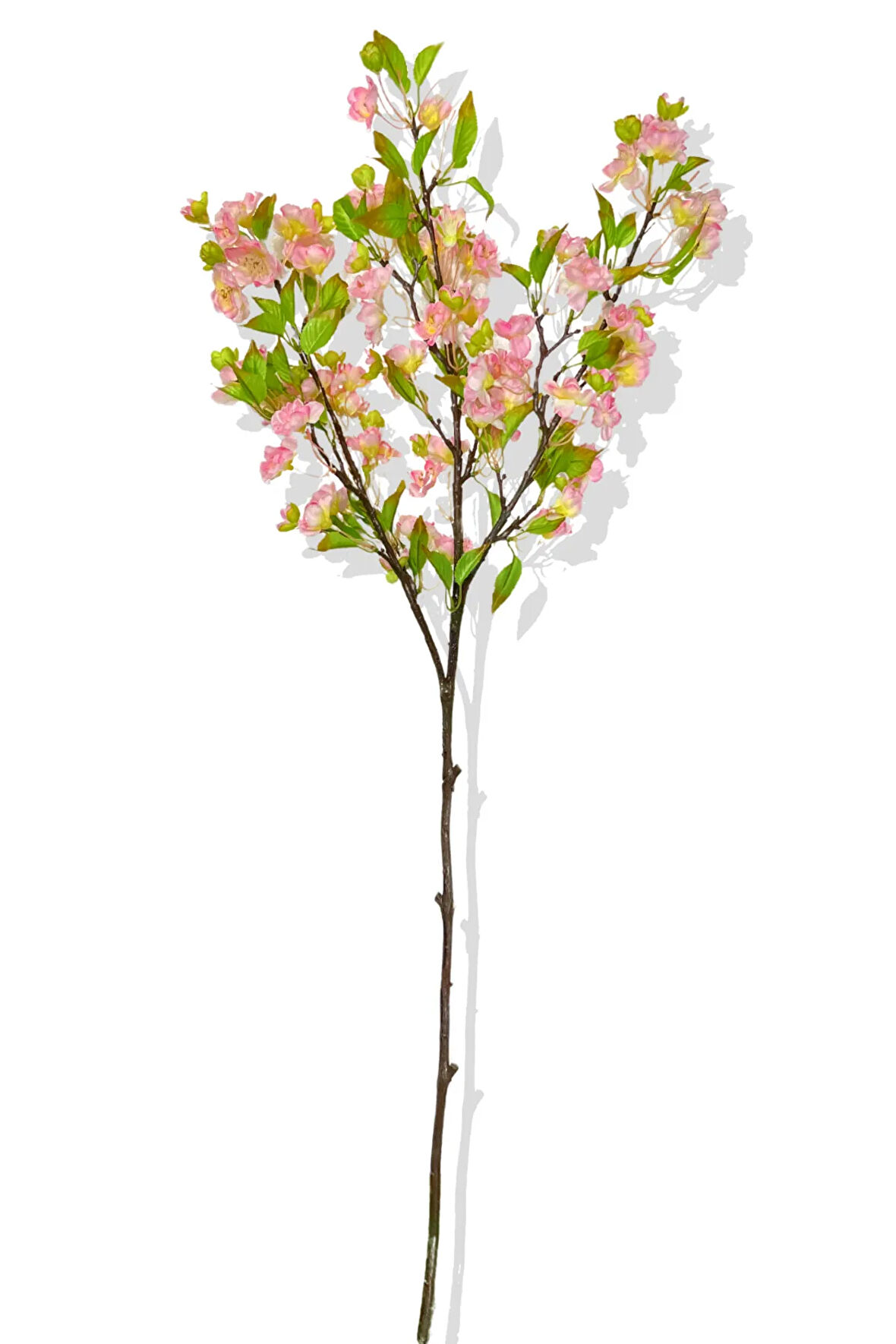 Yapay Çiçek 115 Cm Yeşil Yapraklı Lux Bahar Dalı