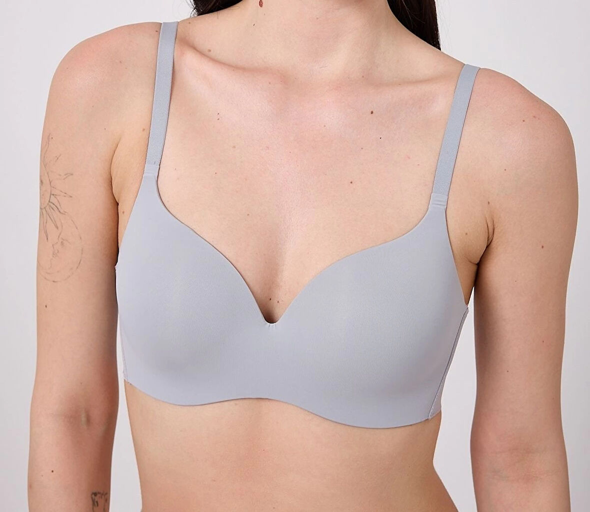 Aesco Freshness MSF02 Geniş Sırt Kuşaklı Lazer Kesim Sütyen