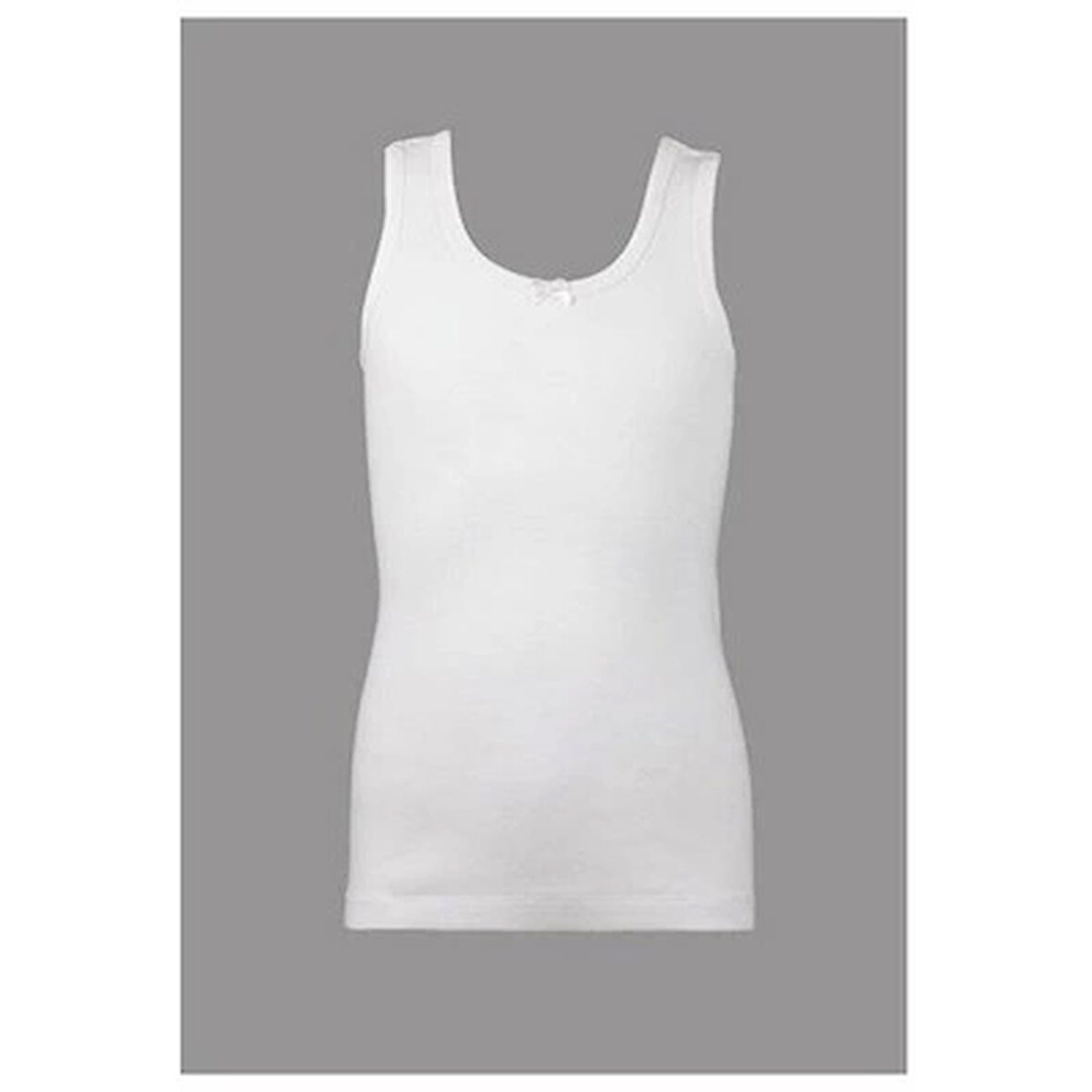 Aesco Çift Kaplan 505 Kız Çocuk Kalın Askılı Atlet