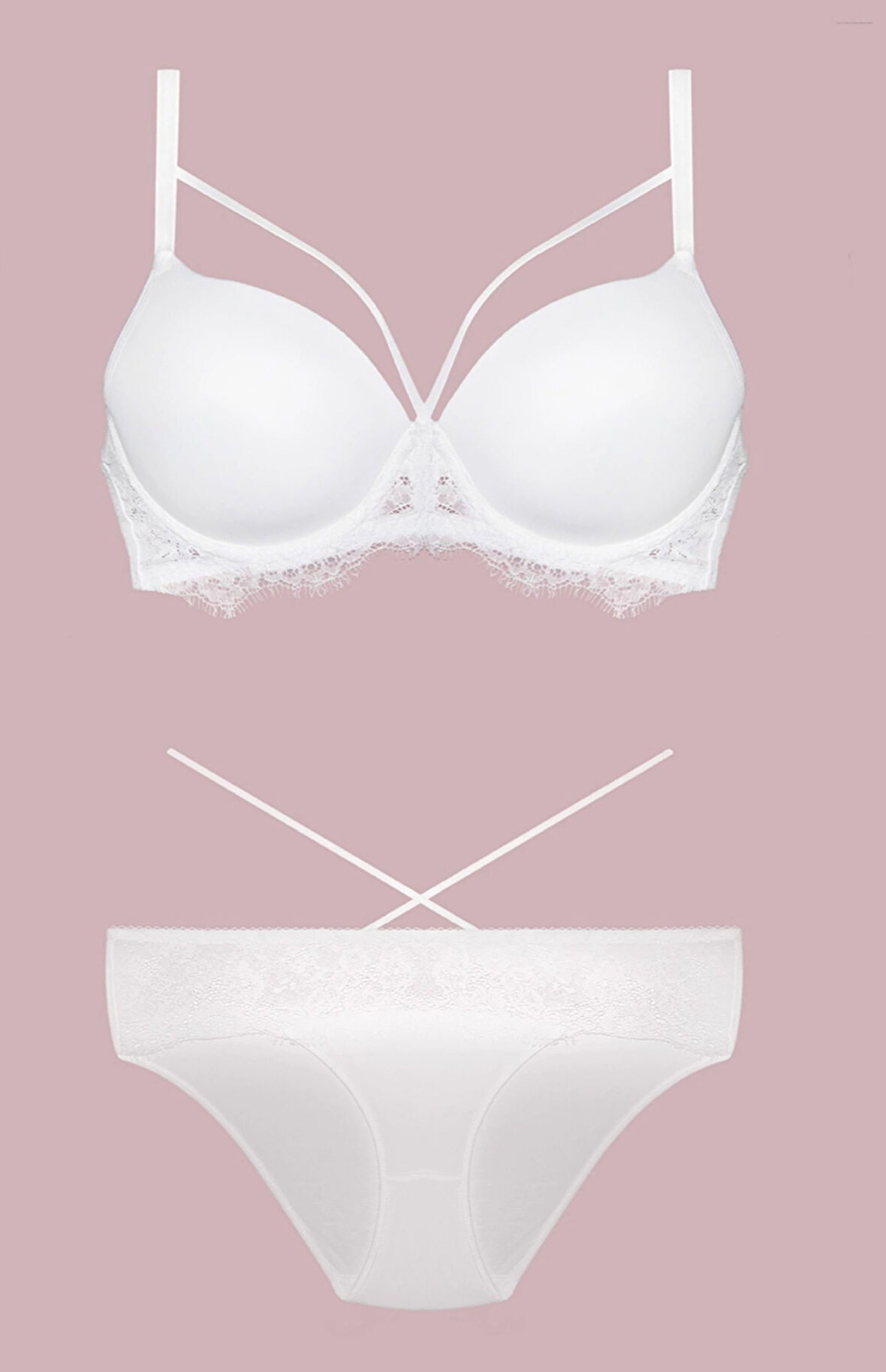 Aesco Nurteks 4618 Desteksiz Sütyen Takım