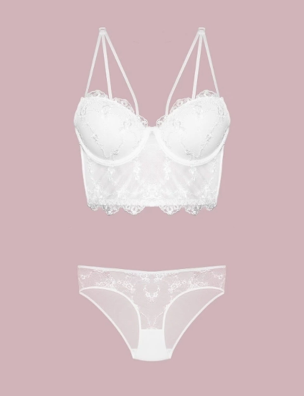 Aesco Nurteks 4491 Destekli Sütyen Takım