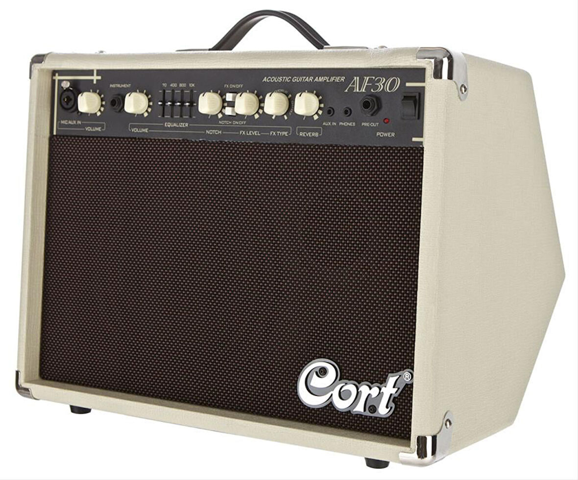 CORT AF30 AKUSTİK GİTAR VE SAZ AMFİSİ, 30W