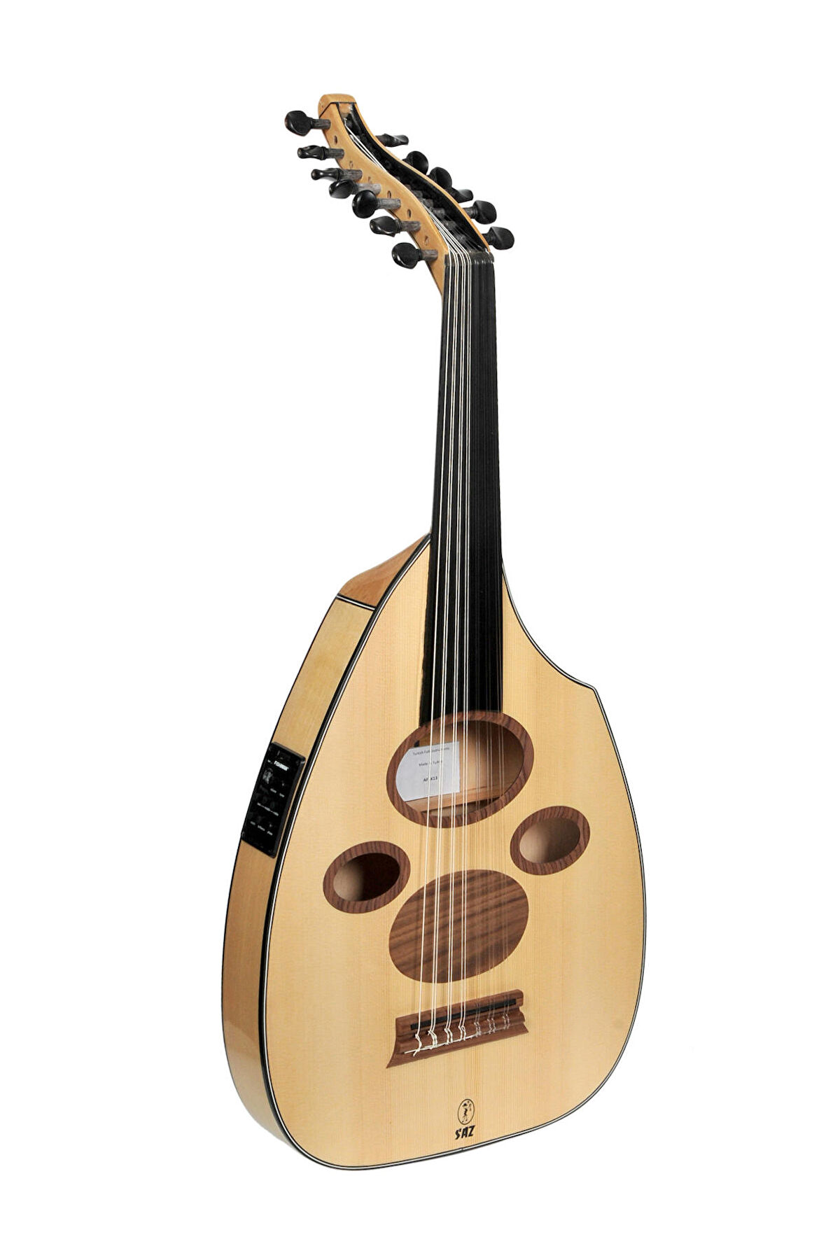 SAZ AF3-K13 Arap Flat Elektro Ud Kelebek 13Telli EQ