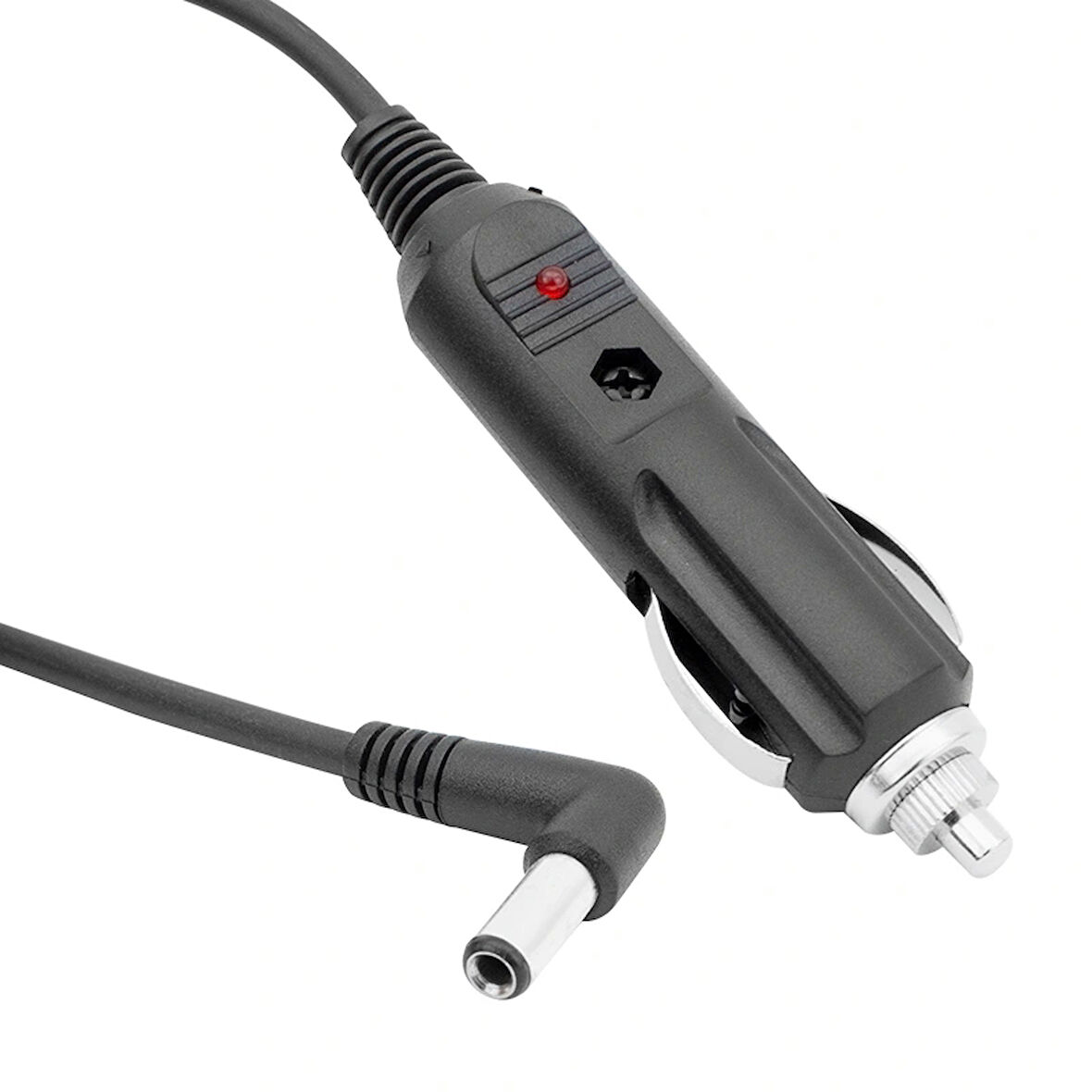 Çakmak Fişi 1.8 Metre Kablolu 5.5*2.5 Düz L Uçlu