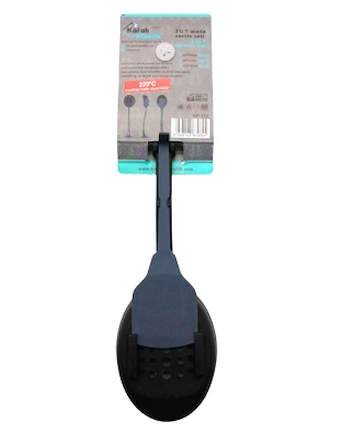 3in1 Servis Setikepçe-kevgir-kaşık