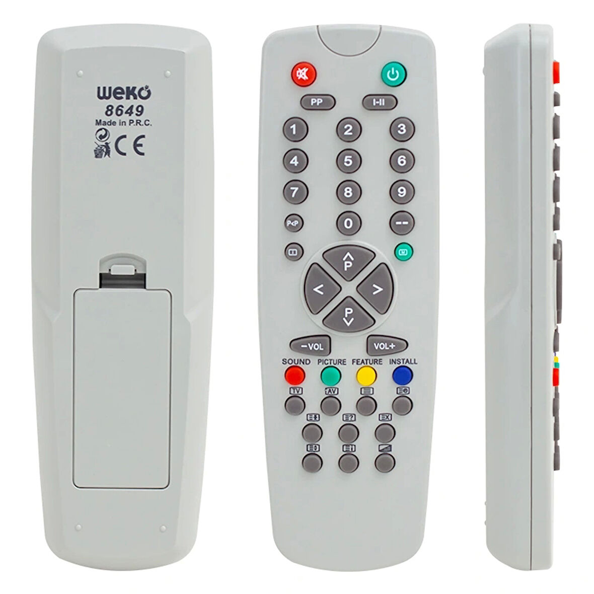 Vestel-seg-regal 3040 Mini Kalıp Tv Kumanda