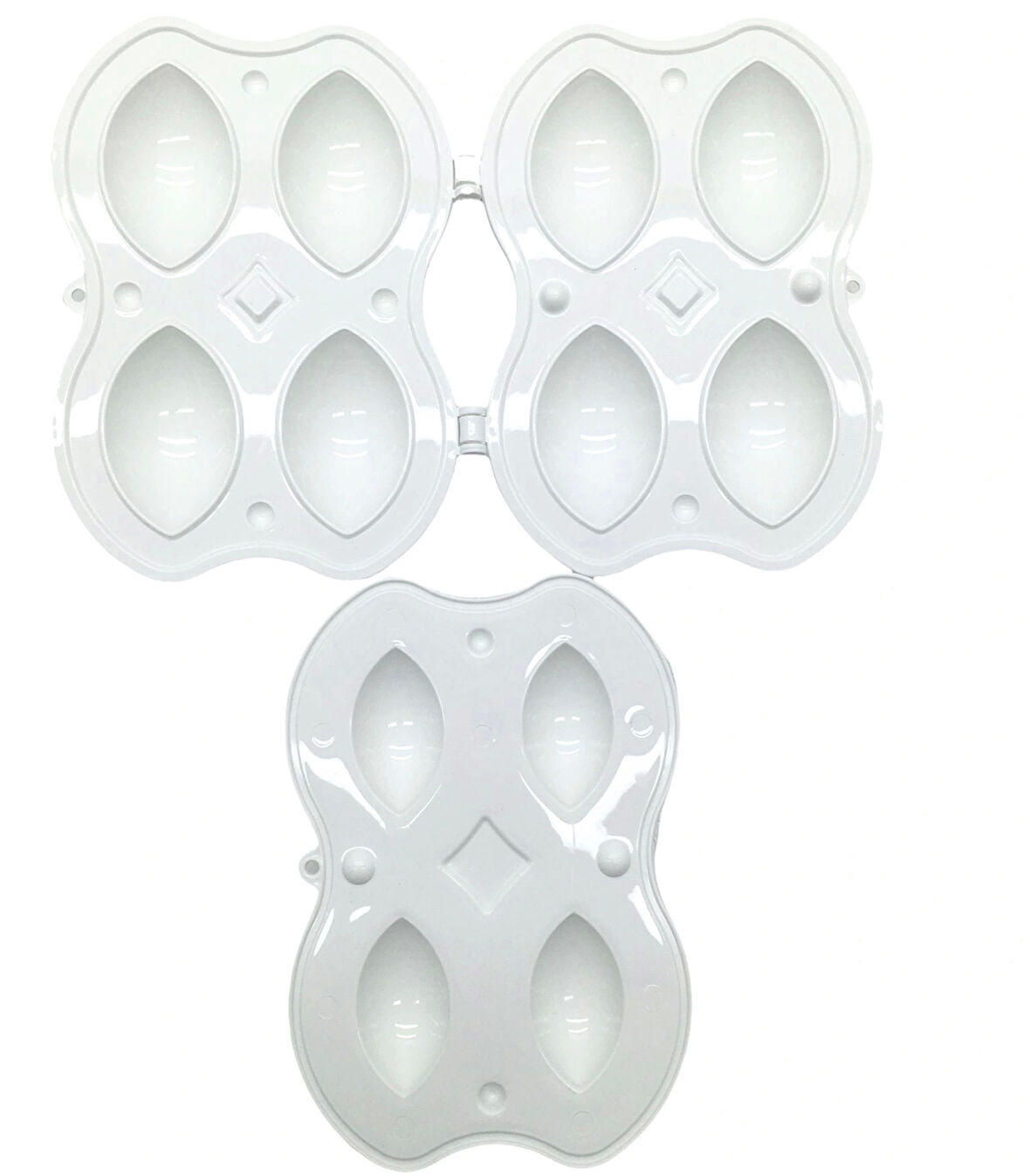 Plastik 4lü İçli Köfte Yapma Kalıp Aparatı