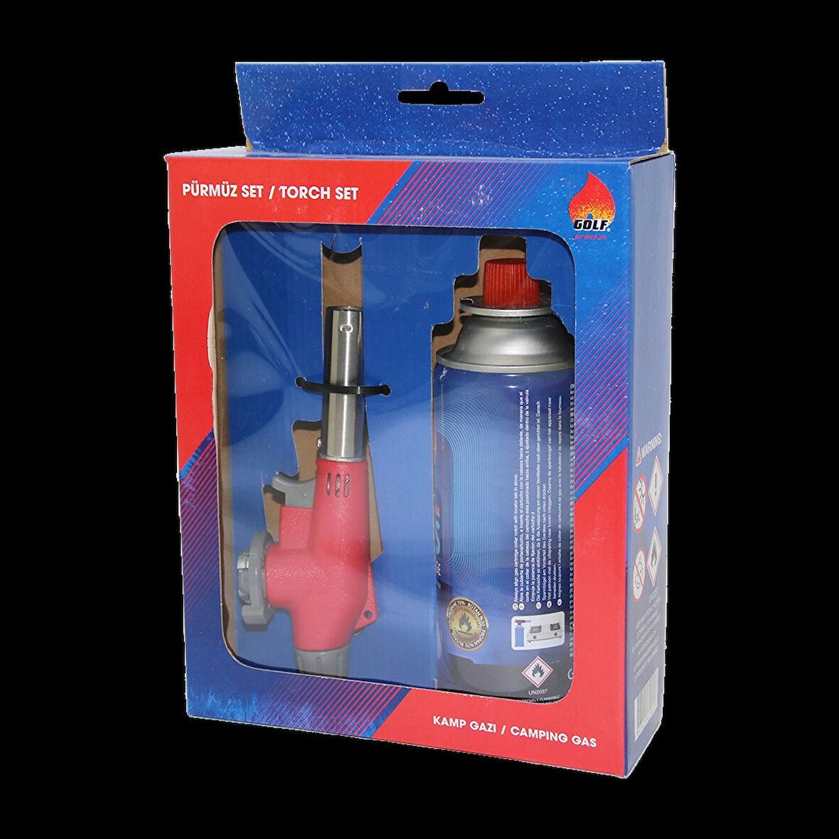 Kamp Gazı Set227gr/400mlpürmüz - Torch Seti