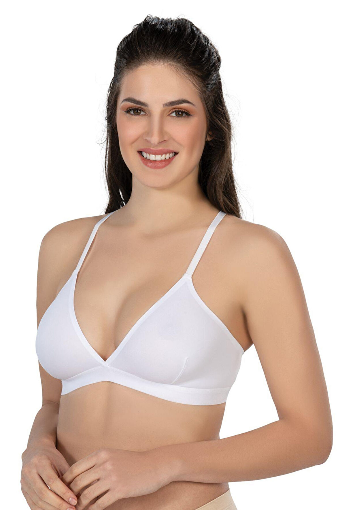 Beyaz Mı Emay 2809 Lazer Kesim Yapıştırma İz Ypmz Sütyen