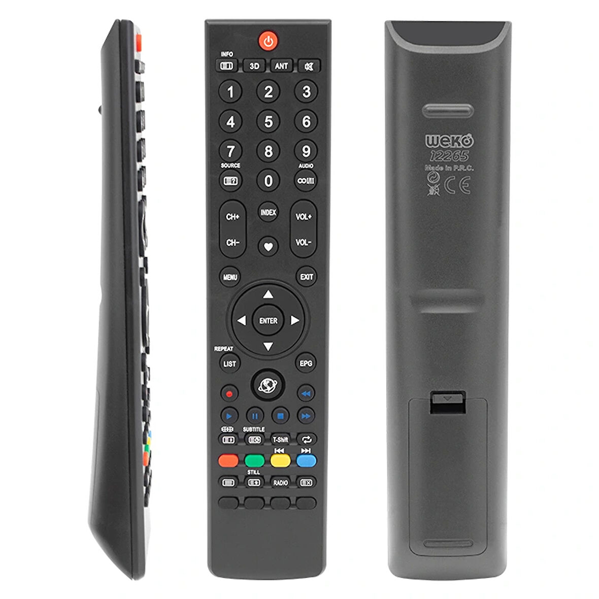 Sunny*axen*woon Lcd*led 3dli Dünya Tuşlu Kumanda