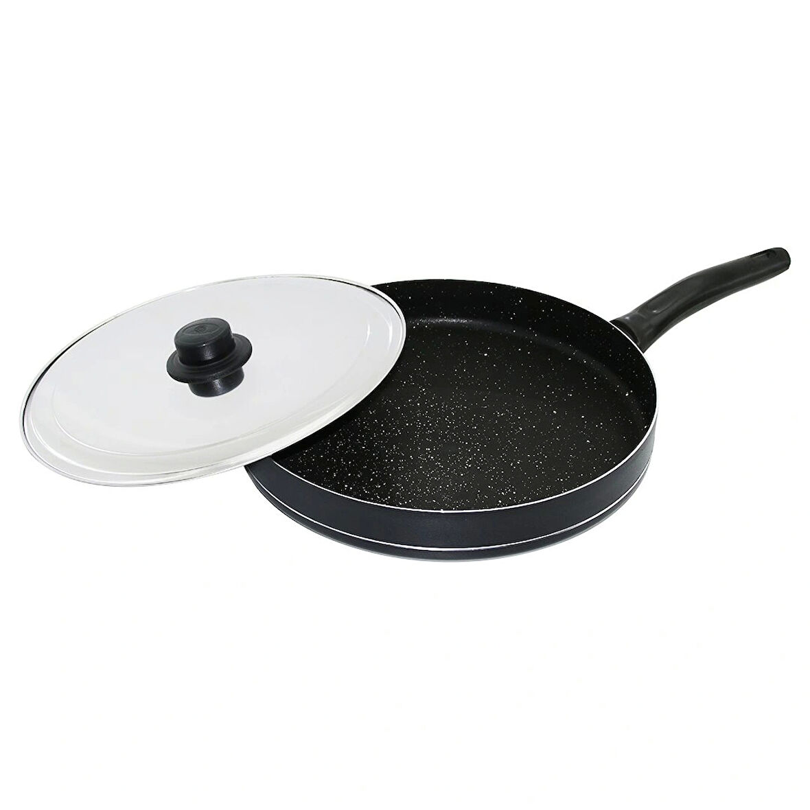 30cm Metal Kapaklı  Balık  Tavası