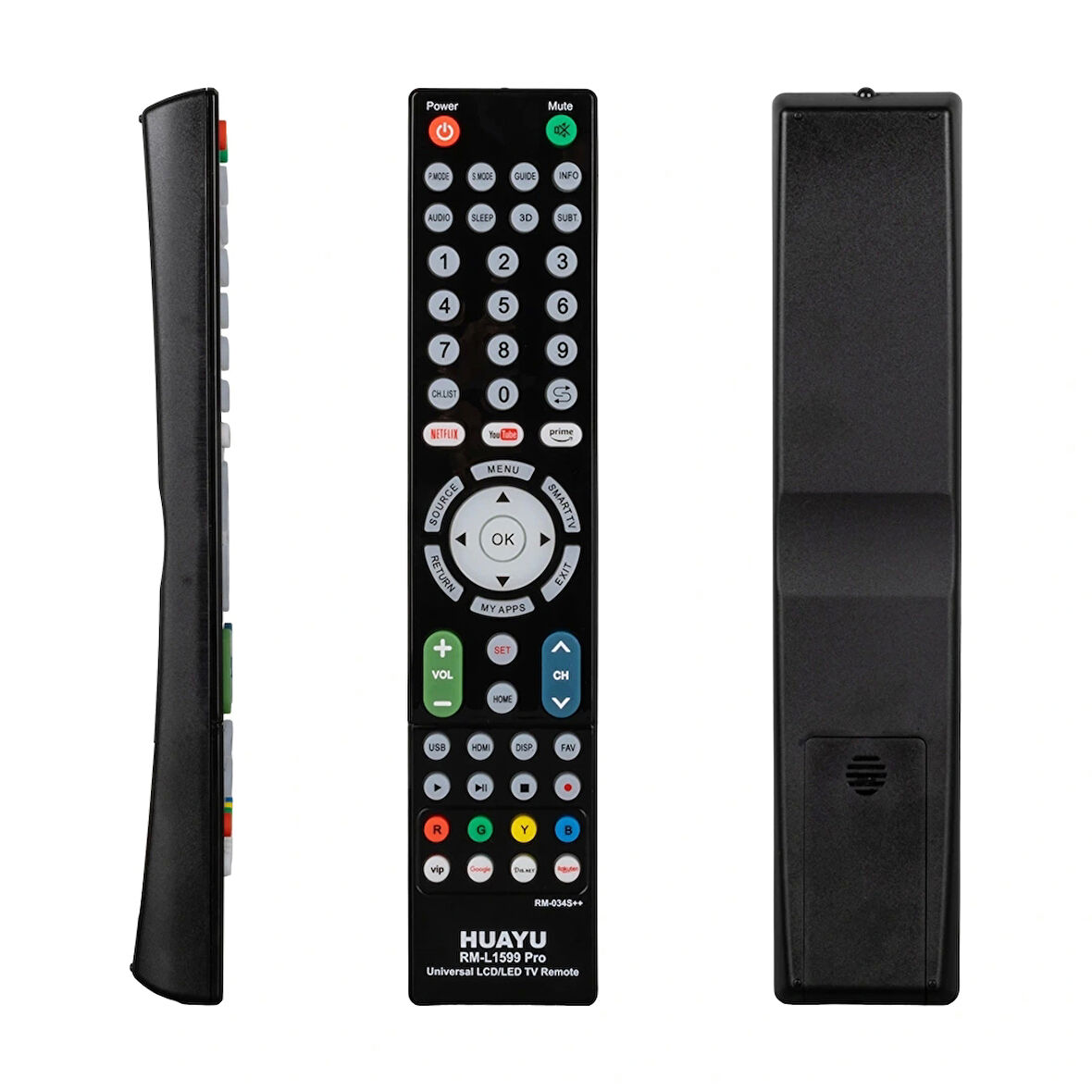 Rm-034s++/ Rm-l1599 Unıversal Lcd Led Tv Kumanda