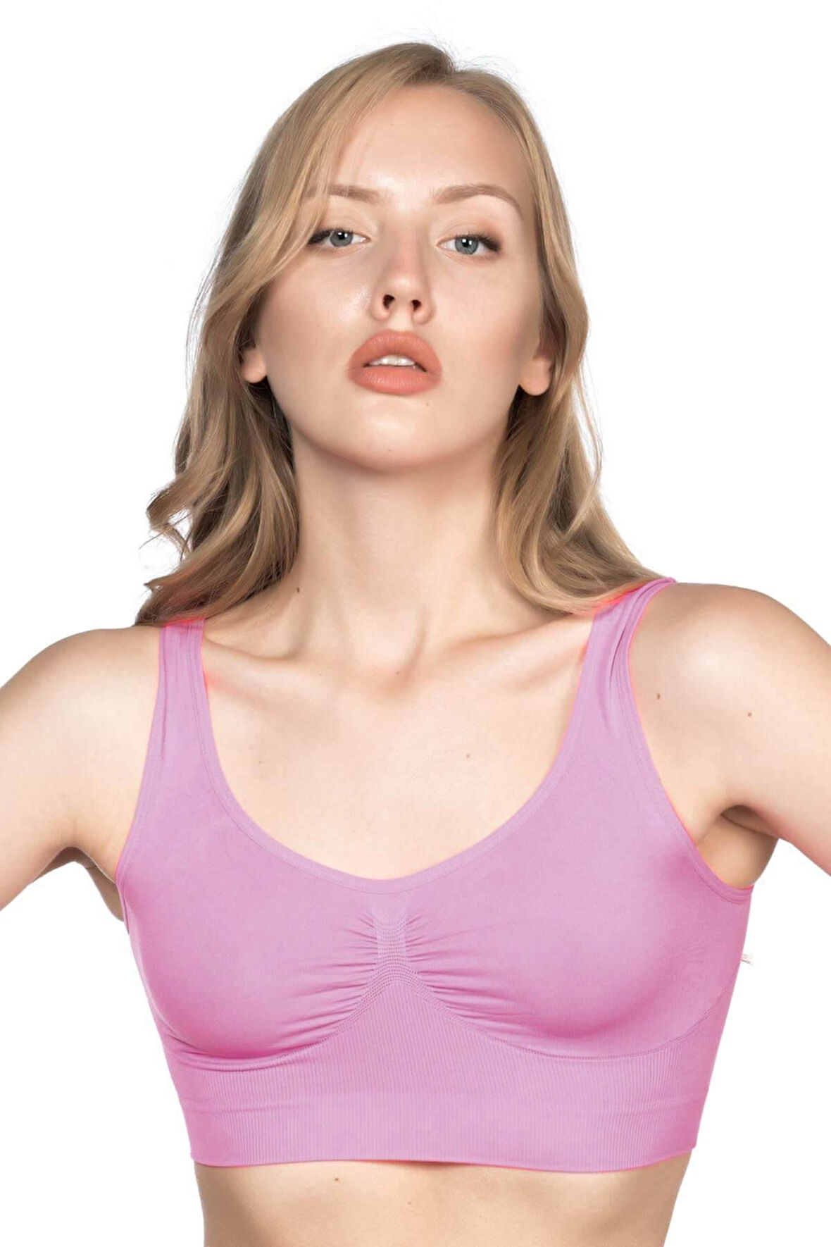 Fuşya Mı Emay 4005 Soft Kalın Askı Büstiyer