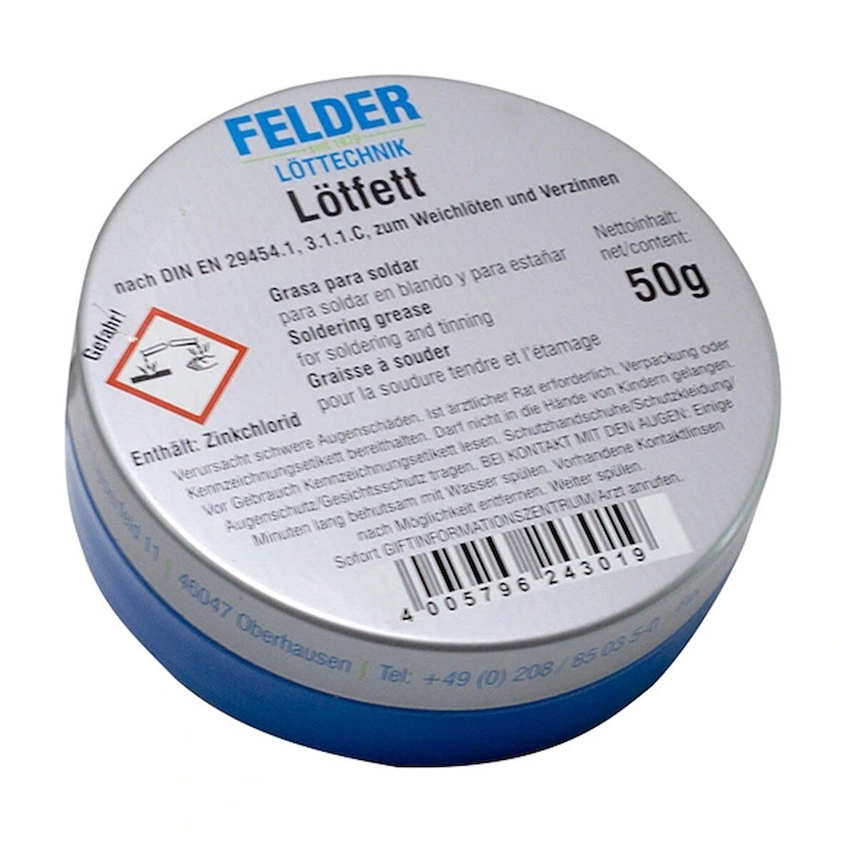 Lehim Pastası Lötfett 50 Gr